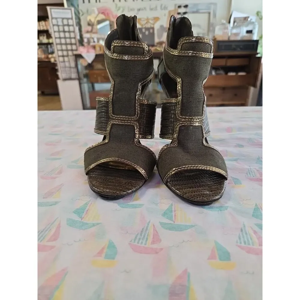 Tory Burch Caged Heels Size 8.5
